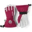 Hestra Army Leather Heli Ski Junior Gloves in Red